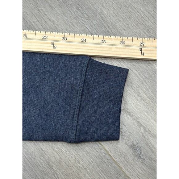 NWOT Old Ranch Mens Ecoths 1/4 Zip Pullover Long Sleeve Fleece Lined Blue Size M - Picture 8 of 9